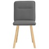 vidaXL Dining Chair Set of 2 Dark Grey - 4 of 4