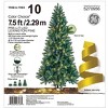 GE 7.5-ft Lexington Pine Pre-lit Artificial Christmas Tree with LED Lights - 3 of 3