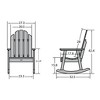 Classic Westport Garden Rocking Chair - highwood
 - 4 of 4