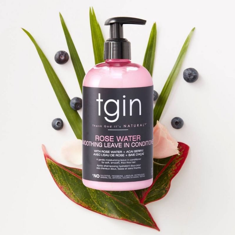 TGIN Rose Water Leave-In Conditioner - 13oz, 4 of 7