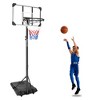 BestParts Portable Basketball Hoop with Adjustable Height & Wheels - Stable Base - 3 of 4