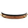 MEINL Vintage Goat-Skin Wood Tambourine One Row Brass Jingles Walnut Brown 10 in. - 4 of 4