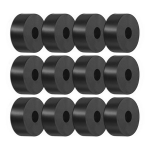Unique Bargains Mechanical Anti-Vibration Durable Multipurpose Rubber Isolation Washers Black - 1 of 4