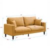 Resilience Sofa, Comfy , Modern Upholstered Sofa - 4 of 4