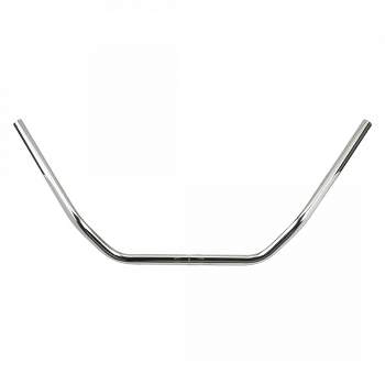 Wald Products #828 Handlebar Chrome Width 28in Clamp, 7/8in Rise, 3in Steel