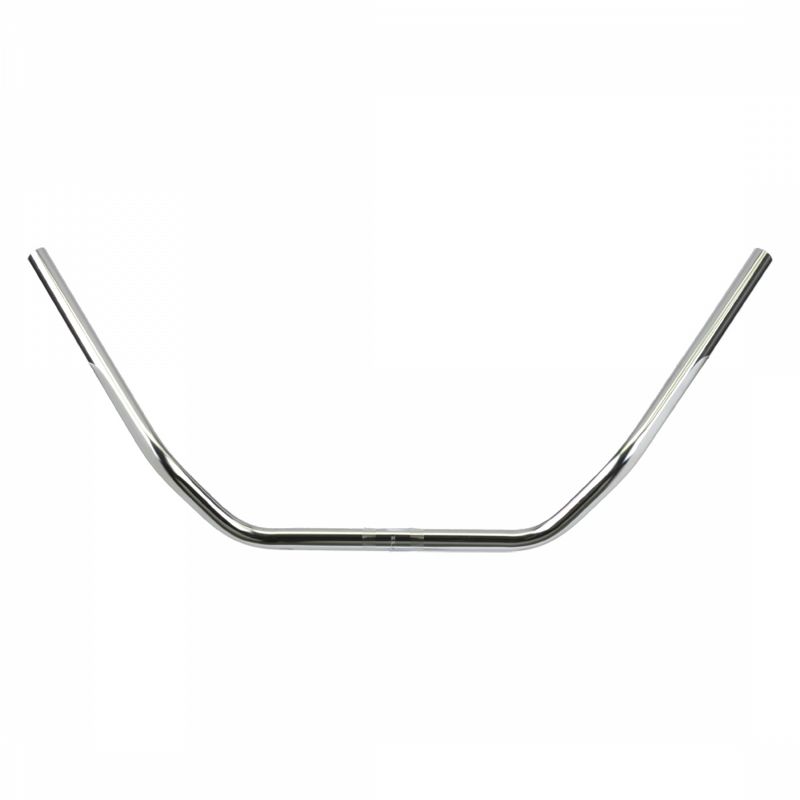 Wald Products #828 Handlebar Chrome Width 28in Clamp, 7/8in Rise, 3in Steel, 1 of 2