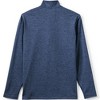 Lands' End Unisex Rapid Dry Space Dye Quarter Zip Pullover Shirt - 3 of 4