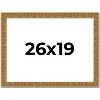 PosterPalooza | Sculpted Black Picture Frame - UV Acrylic, Backing Board, Hanging Hardware Included - 2 of 4