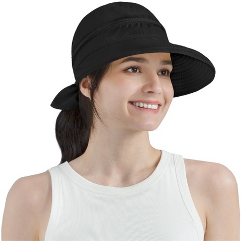 Sun Cube Sun Hat For Men, Women Wide Brim Safari Hat, Hiking Hat Uv Sun  Protection, Bucket Boonie Hat (navy) : Target
