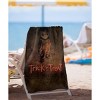 Trick R Treat Poster 30” x 60” Beach Towel - 2 of 4