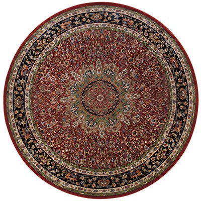 Oriental Weavers Ariana 116R3 Red/ Blue Indoor Area Rug - 6' Round