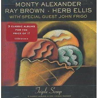 Monty Alexander/Ray Brown/Herb Ellis - Triple Scoop (CD)