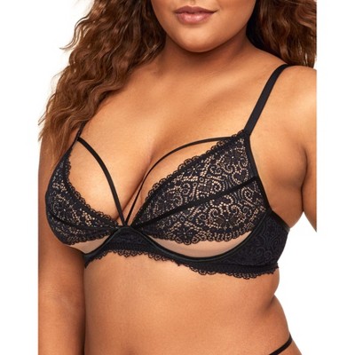 Adore Me Women's Fallon Full Coverage Bra 30c / Jet Black. : Target