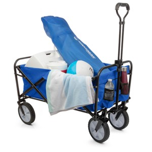 Heavy-Duty Collapsible Wagon with Telescoping Handle by Nature Spring - 1 of 4