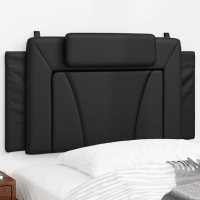 vidaXL Headboard Cushion Black 39.4" Faux Leather