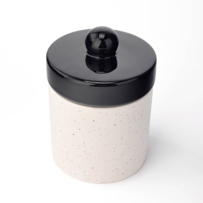 Ceramic Canister with Lid - Bullseye's Playground™