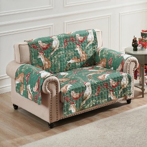 Greenland Home Fashions 2404BFPL Willow Loveseat Furniture Protector, 103X76 Inch - 1 of 4