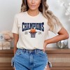 Simply Sage Market Women's College Basketball 2024 Champions CT Short Sleeve Graphic Tee - 2 of 3