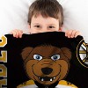 Sleep Squad Boston Bruins Blades 60 x 80 Raschel Plush Blanket - 4 of 4