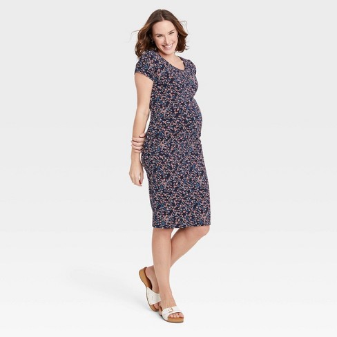 Pregnant t best sale shirt dress