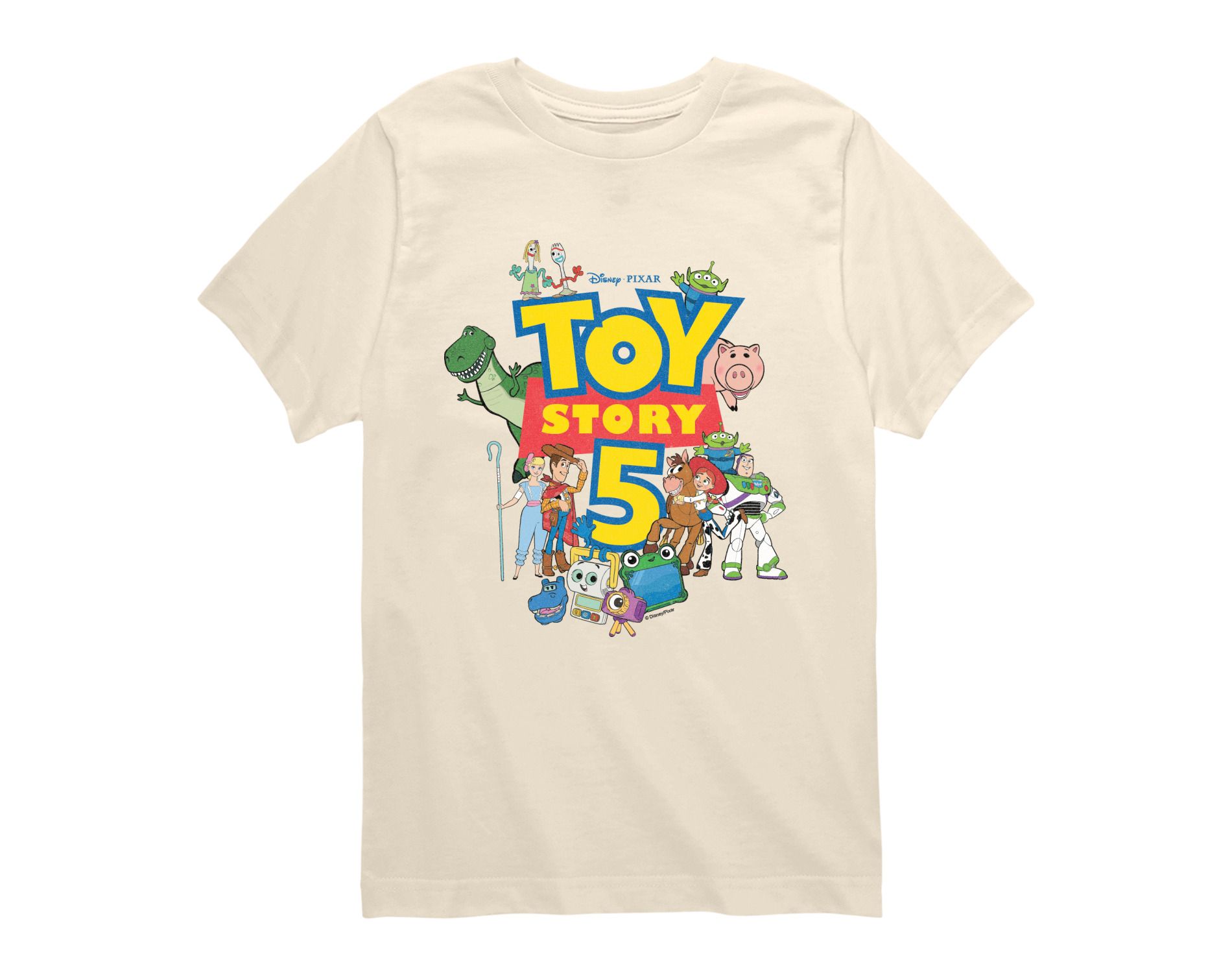 Boys' - Toy Story - Logo and Characters Short Sleeve Graphic T-Shirt