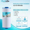 Poolzilla Replacement Spa Filter for PLF6CH-960, Unicel 6CH-960, PJW60TL-F2S, SD-00640, 6541-383, Filbur FC-2800, 6540-476 - 2 of 4