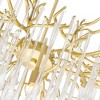 CWI Lighting,Anita 6 Light Chandelier With Gold Leaf Finish - 4 of 4