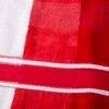 Hastings Home 6-Piece Complete Bathroom Towel Set - Luxurious Spa Quality 100% Cotton - Red/Burgundy - 3 of 4