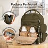 KeaBabies Diaper Bag Backpack Comes with Portable Changing Pad, Baby Bag for Mom, Baby Travel Essential - 3 of 4