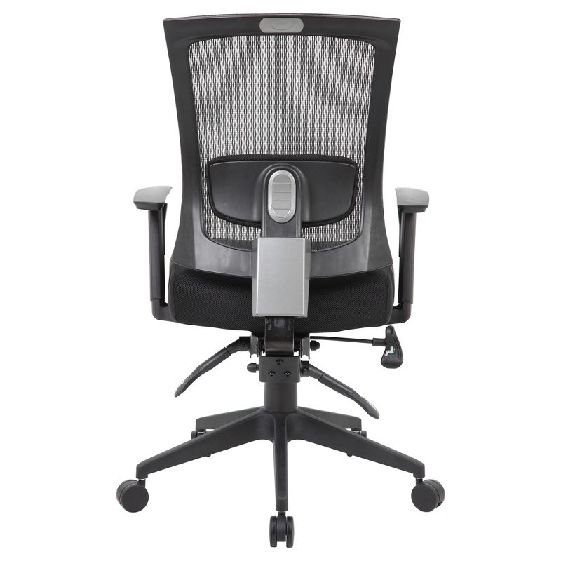 Multifunction Mesh Chair Black - Boss Office Products, 4 of 7
