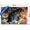 Trends International Godzilla: Comic - City Framed Wall Poster Prints - 3 of 4