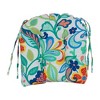 Blazing Needles, 16-inch Spun Polyester Outdoor U-shaped Tufted Chair Cushions (Set of 4) - 2 of 2