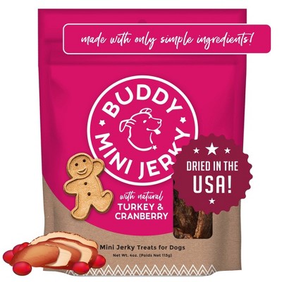 Buddy Biscuits Mini Dog Treat -Turkey & Cranberry - 4oz