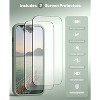 BONGEEK Magnetic for iPhone 15 Case Compatible with MagSafe, [Full Camera Protection] Full-Body Silicone Shockproof Phone Case-Calke Green - 3 of 4