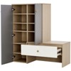RISOKEYS Shoe Storage Organizer with Bench,6-Tier Adjustable Shoe Cabinet with Drawer & Hidden Storage,for Entryway & Hallway Small Spaces & Families - 4 of 4