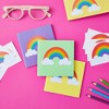 Blue Panda 36-Pack Colorful Rainbow Waterproof Vinyl Sticker for Window, 3.5 x 2 In - 2 of 4