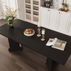 FUFU&GAGA Contemporary Wood Grain Dining Table, Large Rectangular Table, Elegant Home Furniture for Kitchen, Dining Room & Entertaining - 3 of 4