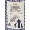 Manual Woodworkers and Weavers Father You Held Throw – 60"L x 46"W, 2-Layer Cotton Blanket, Sentimental Woven Gift for Dad - 2 of 3