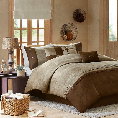 brown comforter set