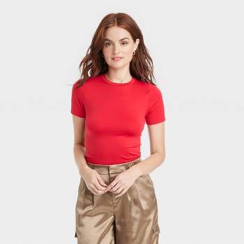 Long sleeve T-shirt Color maroon - SINSAY - 2001O-83X