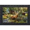 Great Outdoors Summer Doormat Elk Wildlife Indoor Outdoor 30" x 18" Briarwood Lane - 2 of 4