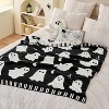 Amelie Home Chenille Knit Soft Cozy Throw, Reversible Festive Pattern, Fall Gift Blanket, Stylish Autumn Decor for Couch Bed - 2 of 4