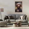 Stupell Industries Dog in Timeless Suit Fashion Floating Frame Canvas Art - 3 of 4