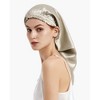 Mommesilk 22 Momme Pure Long Silk Hair Bonnet - 4 of 4