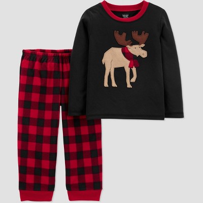 carters moose pajamas