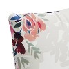 18"x18" Skyline Furniture Square Outdoor Throw Pillow Floral Multi: Woven Polyester, Zipper Closure - 3 of 4