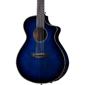 Breedlove Discovery S Concert Nylon CE European Spruce-African Mahogany Acoustic-Electric Guitar Twilight Burst - 1 of 4