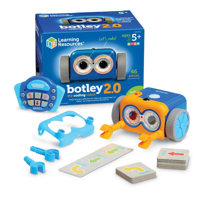 Learning Resources Botley the Coding Robot 2.0, Coding Robot for Kids, STEM Toy, Early Programming, Ages 5+, 1 of 7