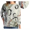 Women's Pearls French Brushed Knit Top - Jess & Jane - 3 of 3