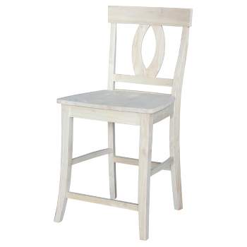 Counter Height Barstool Verona Unfinished - International Concepts